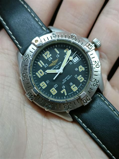 breitling colt quartz 300m ref a57035|breitling a57035 specs.